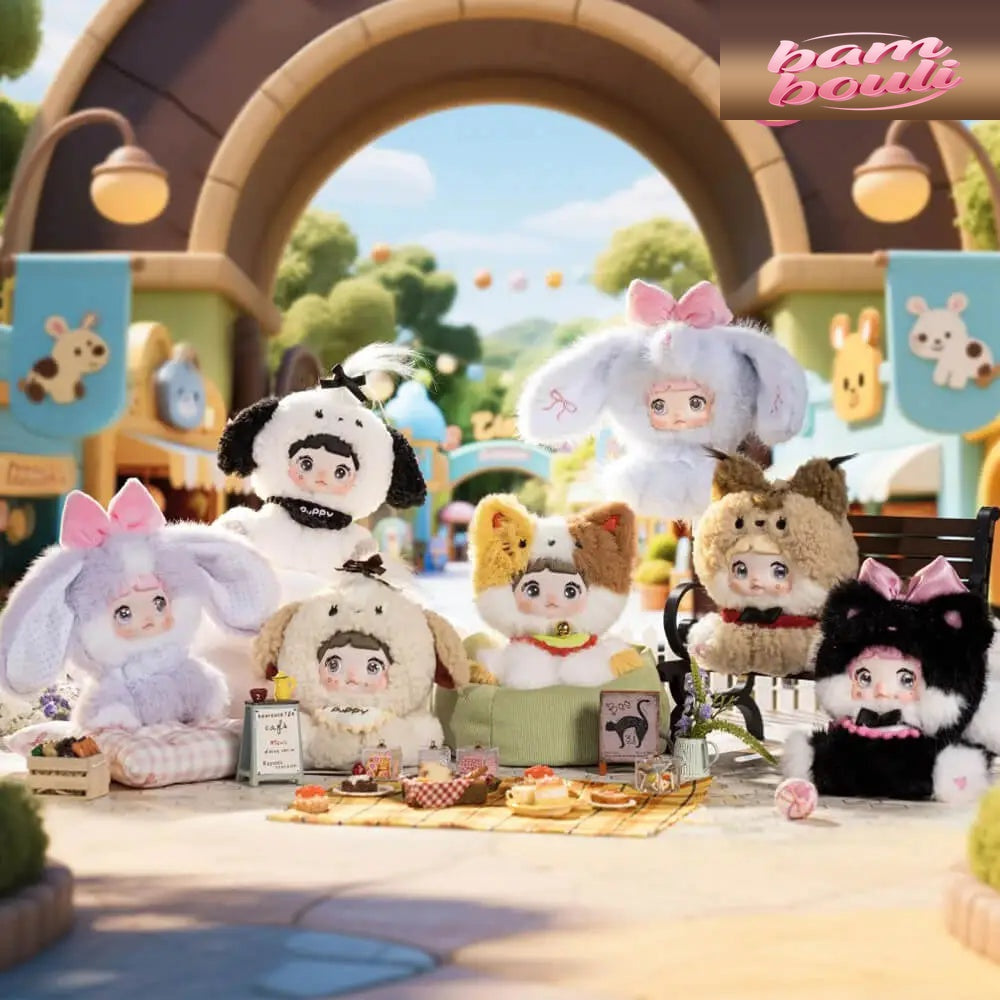 Nommi Sitting Zoo Series Plush Blind Box