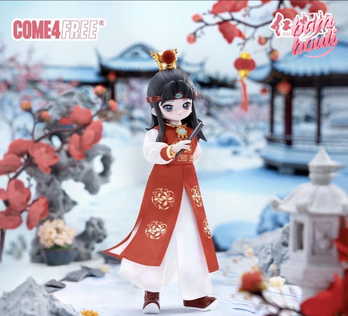 A Dream of Red Mansions Series Figures Blind Box | Classic Chinese Literature Inspired Mystery Box, Kawaii Guochao Designer Art Toys, Collectible Figurine Gift
