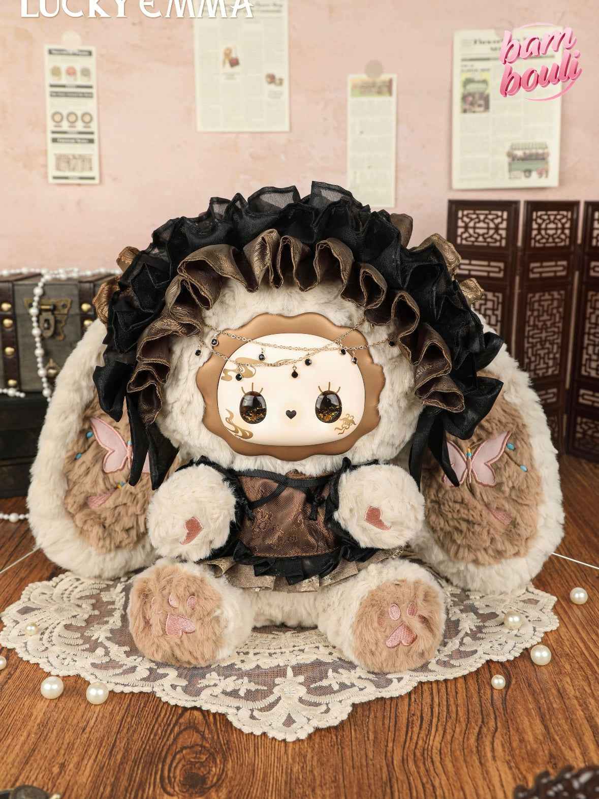 LUCKY EMMA Dream Seeking Fragrance Bunny Plush Box