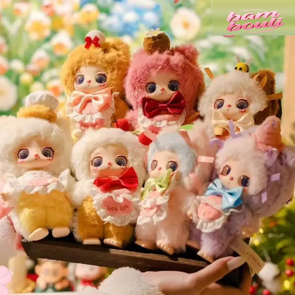 Baby Three Liila V4 Pastry Chef Kitten Series Plush Blind Box