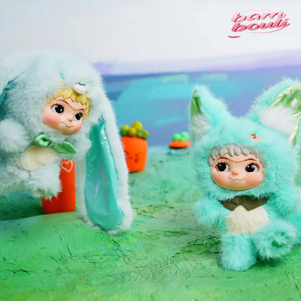 WAKUKU Fox and Rabbit Trick or Treat Series Plush Blind Box