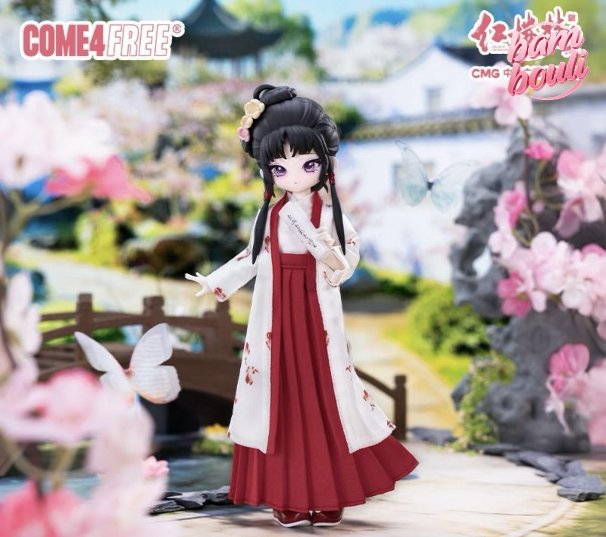 A Dream of Red Mansions Series Figures Blind Box | Classic Chinese Literature Inspired Mystery Box, Kawaii Guochao Designer Art Toys, Collectible Figurine Gift