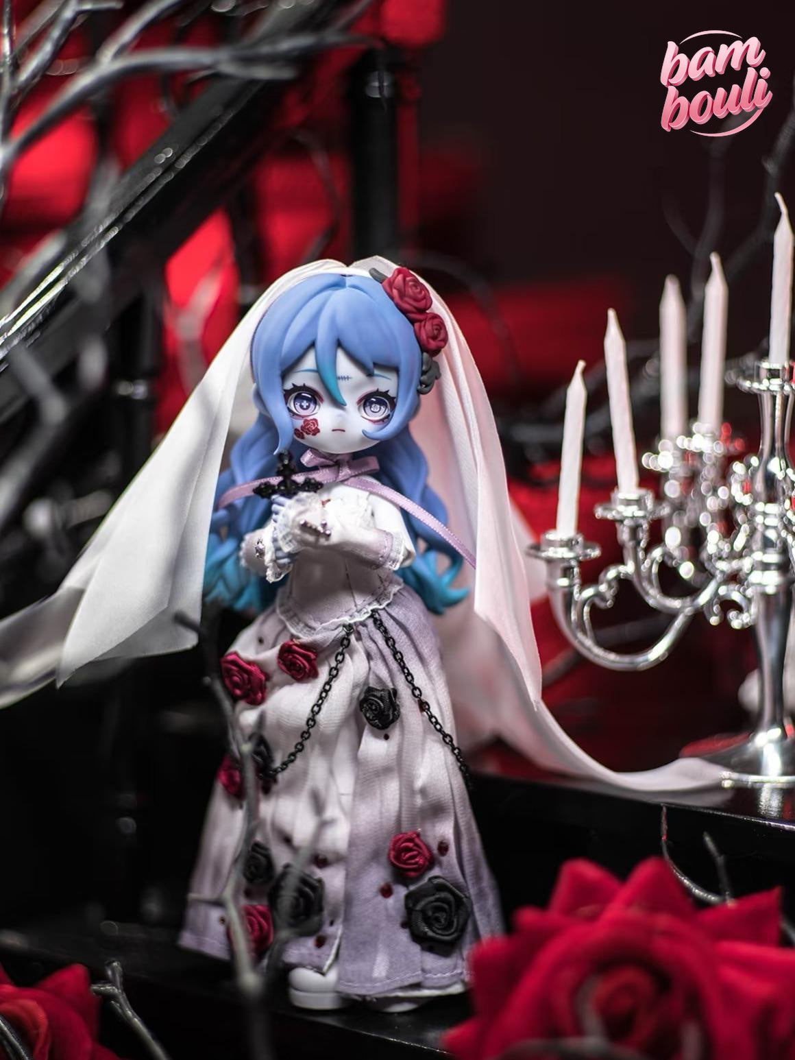Nyssa Eerie Nightmare Series, 1/12 Scale, Gothic-style BJD Blind Box, Action Figure with Movable Joints, Collectible Toys