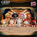 Luckyemma Masked Ball Collectible Series Flocking Toy, 1 Box Random Blind Bag Enchanting Forest Theme Elegant Masquerade Toys for Parties and Events, Decor Collectible Figurines