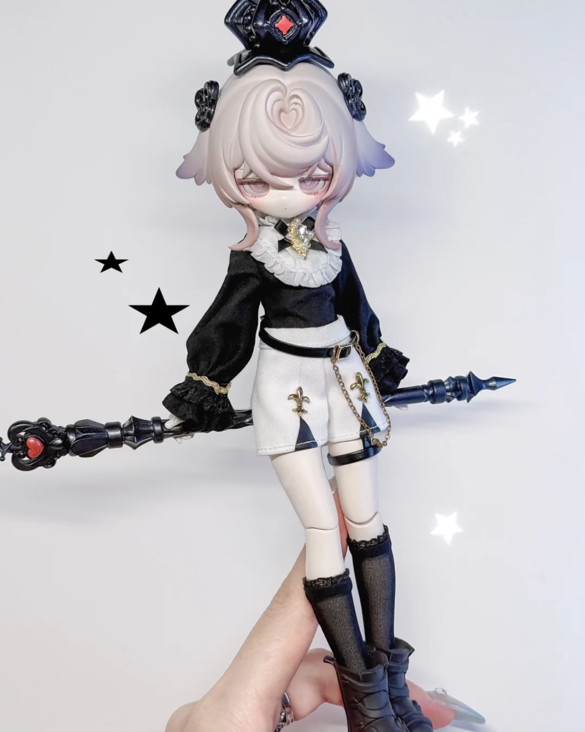 Moonlight Fairy Tale Series 1/12 Scale BJD Blind Box Doll (Dreamy Fabric Outfits & Articulated Art Toy)