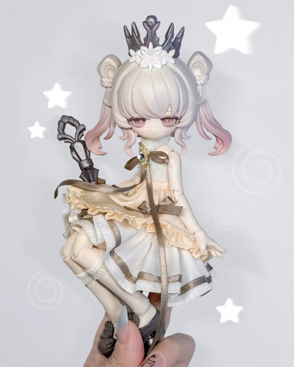 Moonlight Fairy Tale Series 1/12 Scale BJD Blind Box Doll (Dreamy Fabric Outfits & Articulated Art Toy)