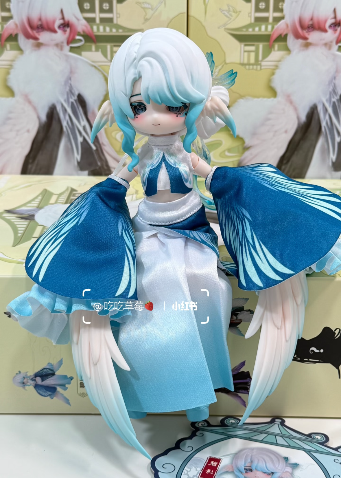 Luluya Cloud Feather Pavilion Series Action Figure BJD Blind Box