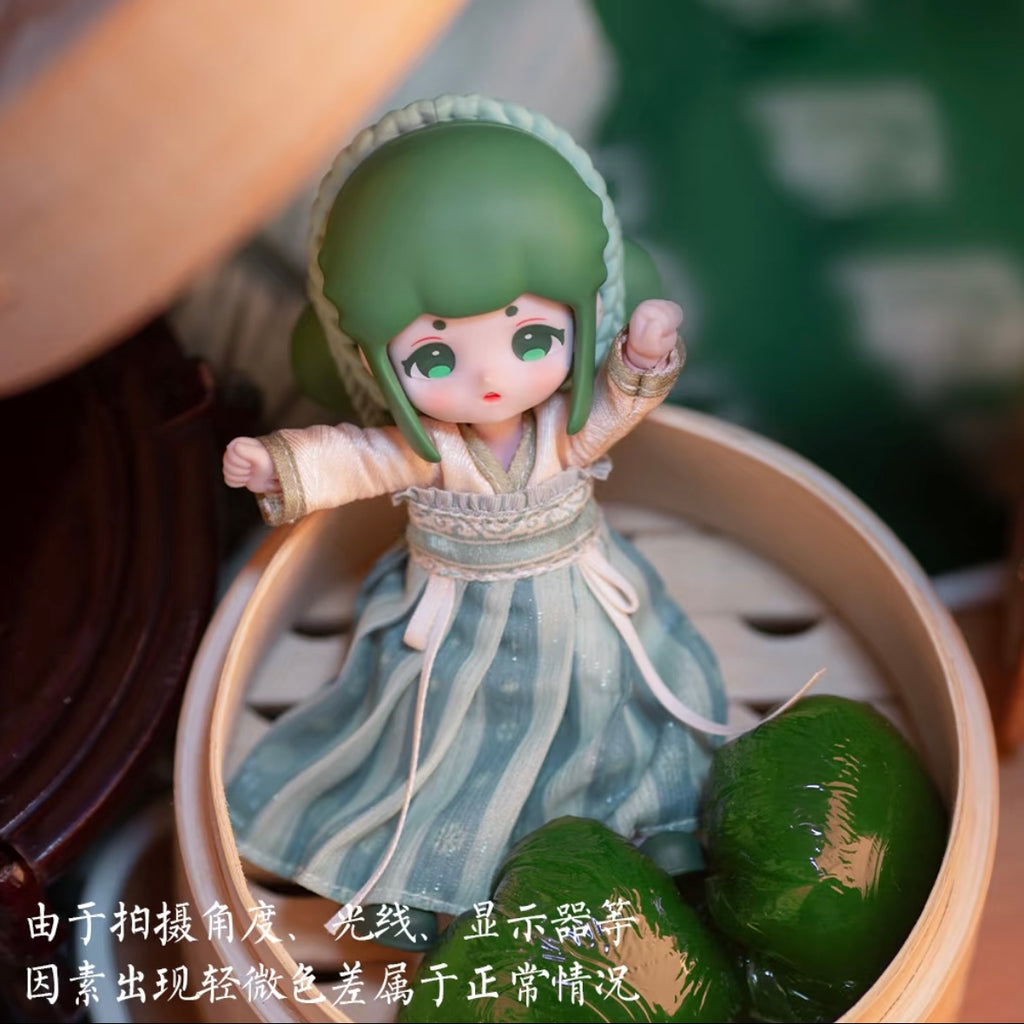 Personification Chinese Traditional Festival Dessert Series 1/12 BJD Action Figure Blind Box