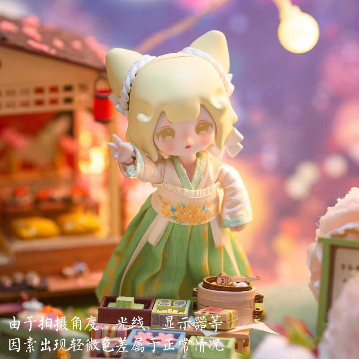 Personification Chinese Traditional Festival Dessert Series 1/12 BJD Action Figure Blind Box