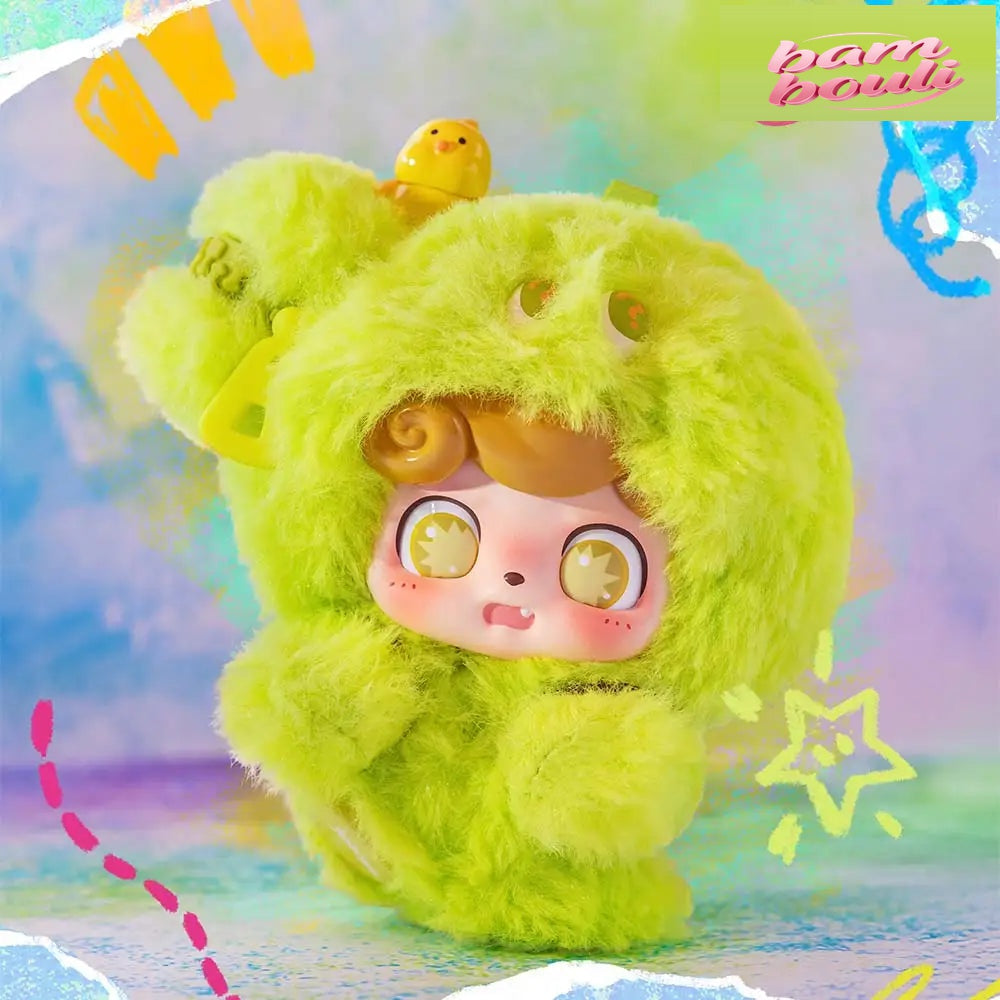 Q.Kid Emotional Hairy Monsters Series Plush Blind Box