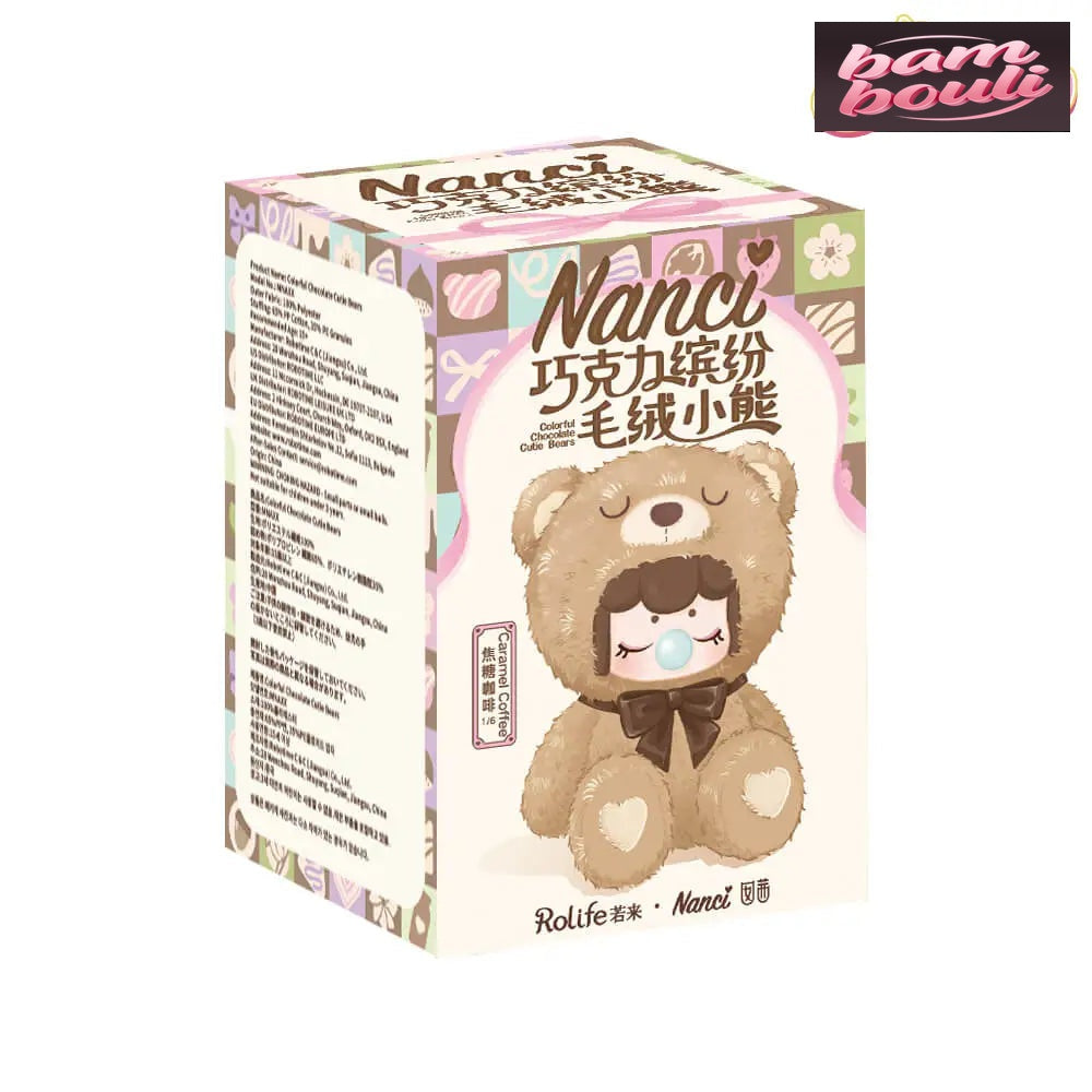 Nanci Colorful Chocolate Cutie Bears Series Plush Blind Box