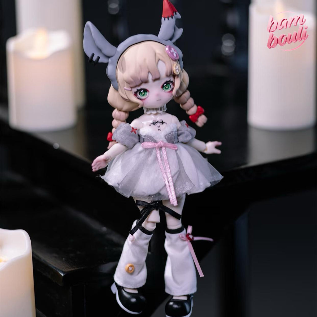 Nyssa Eerie Nightmare Series, 1/12 Scale, Gothic-style BJD Blind Box, Action Figure with Movable Joints, Collectible Toys