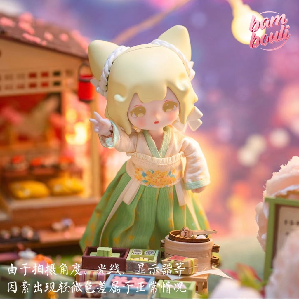 의인화 중국 전통 축제 디저트 시리즈 1/12 BJD 액션 피규어 블라인드 박스
