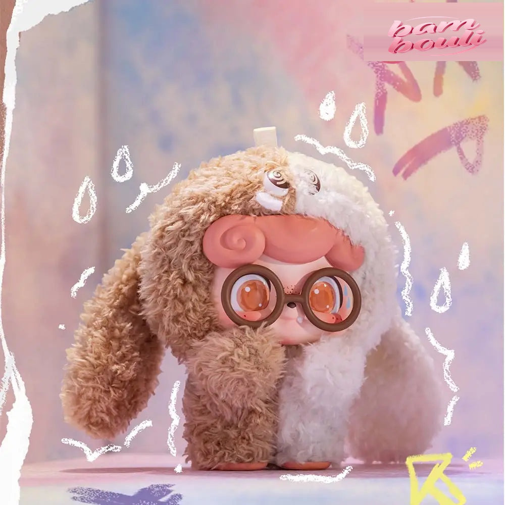 Q.Kid Emotional Hairy Monsters Series Plush Blind Box