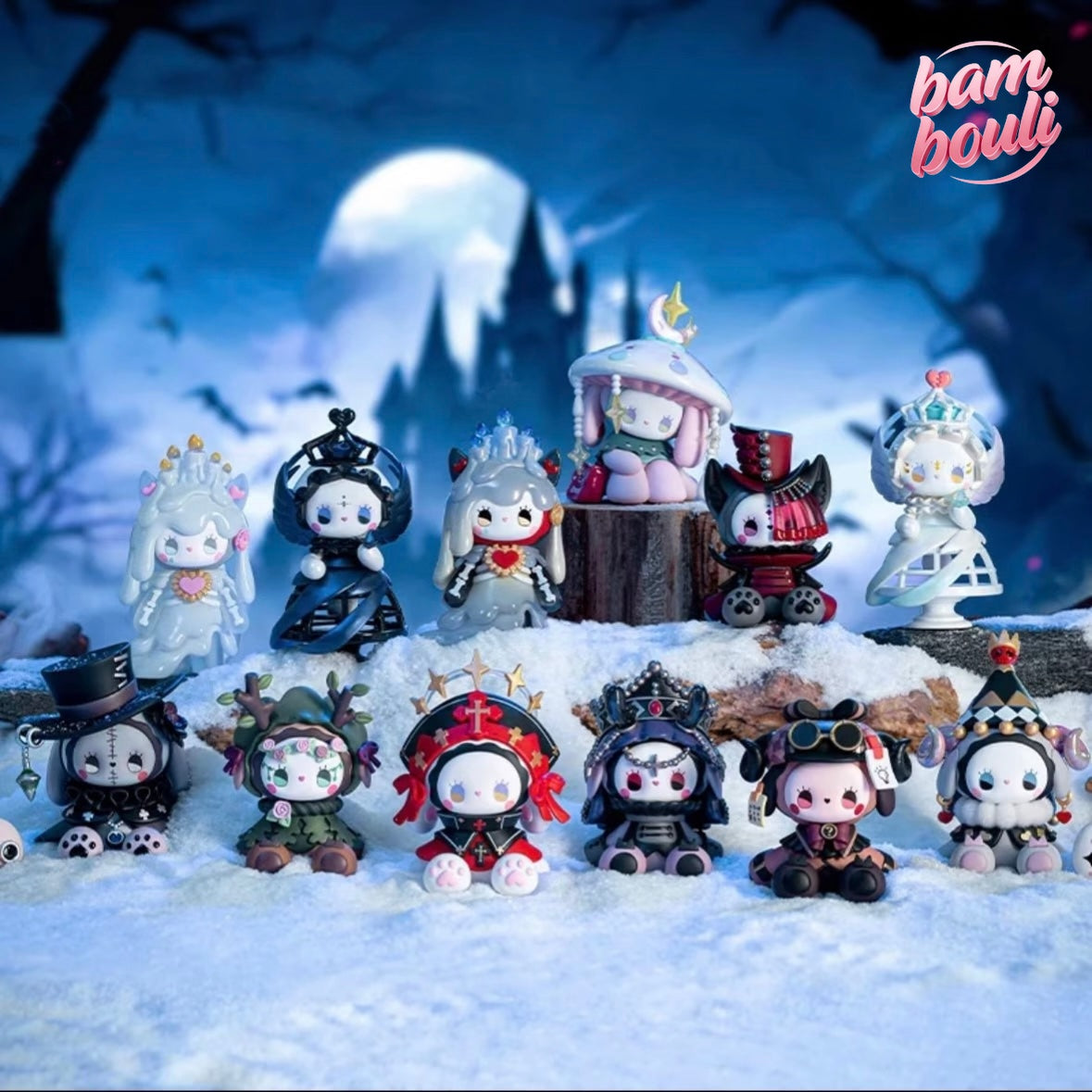 Emma Secret Forest Frostveil Villa Series Blind Box Figure