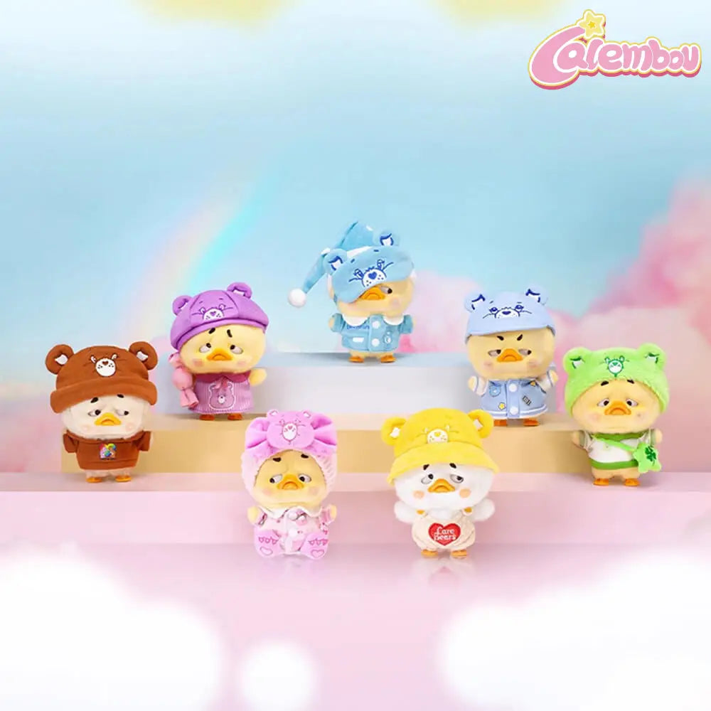 Carebears x UpsetDuck Be Rainbow Duck Series Plush Blind Box