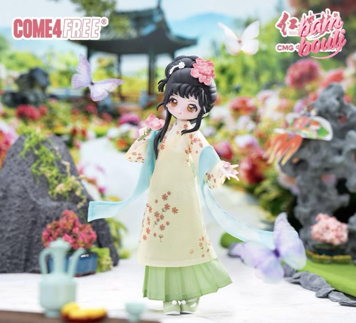 A Dream of Red Mansions Series Figures Blind Box | Classic Chinese Literature Inspired Mystery Box, Kawaii Guochao Designer Art Toys, Collectible Figurine Gift
