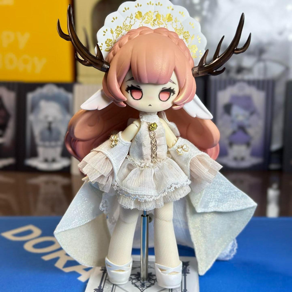 Secret Realm Pilgrimage Series 1/12 Scale BJD Blind Box Doll (Removable Fabric Outfits & Articulated Art Toy)