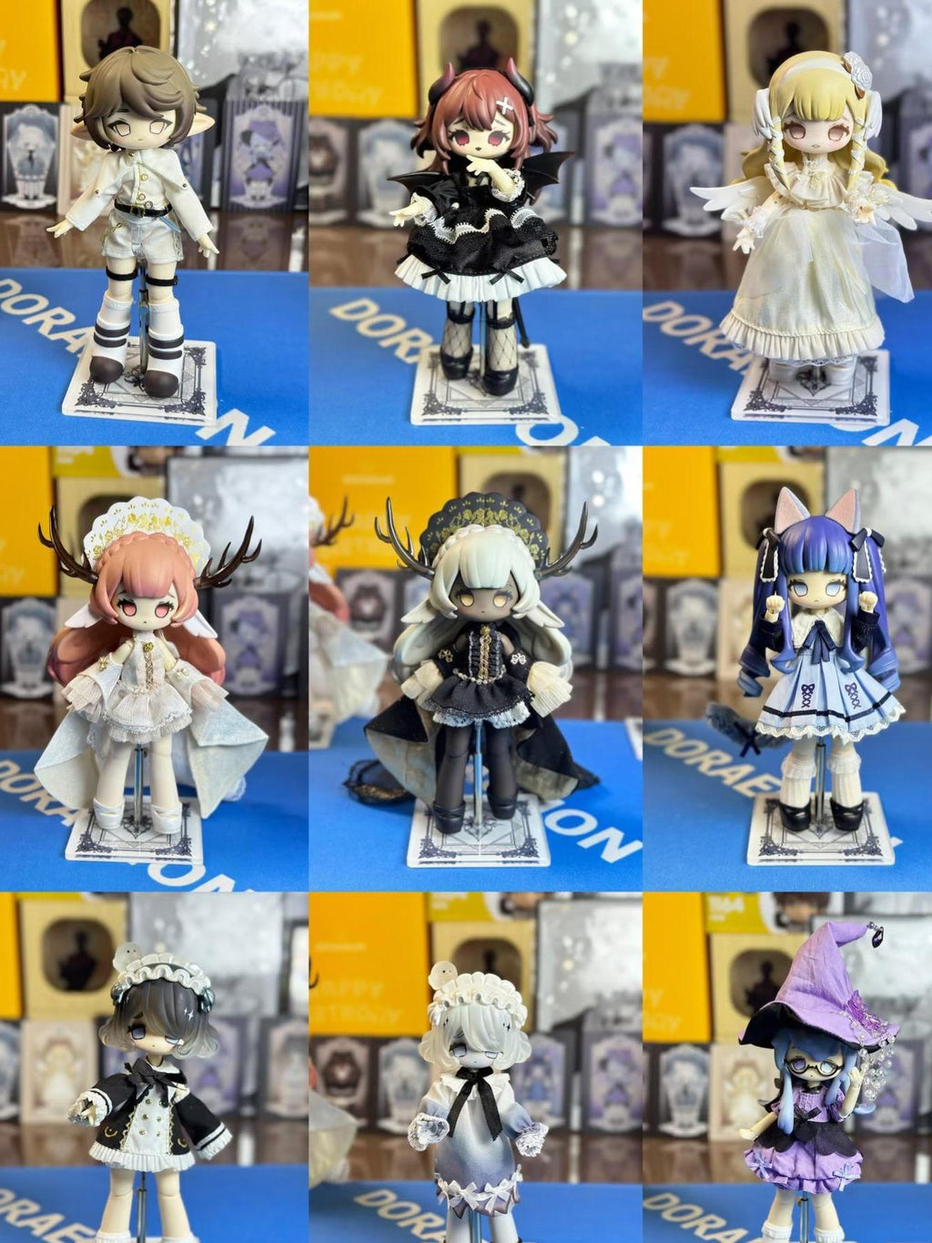 Secret Realm Pilgrimage Series 1/12 Scale BJD Blind Box Doll (Removable Fabric Outfits & Articulated Art Toy)
